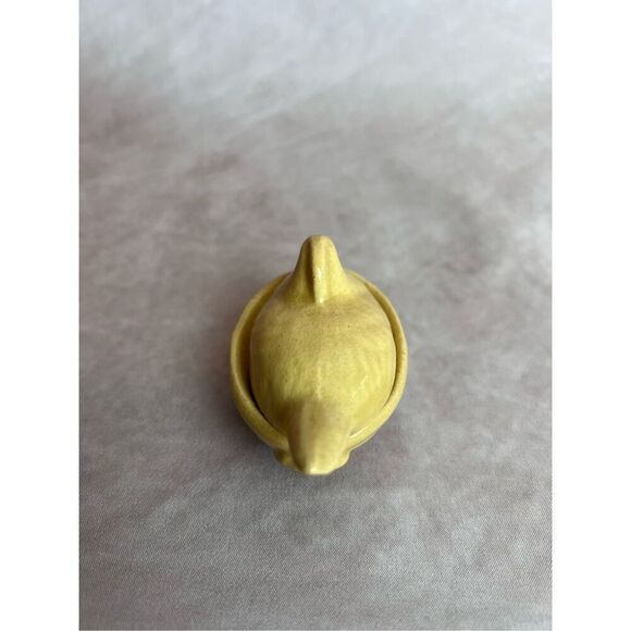 Vintage Ceramic Hen on Nest Rare - Picture 5 of 8